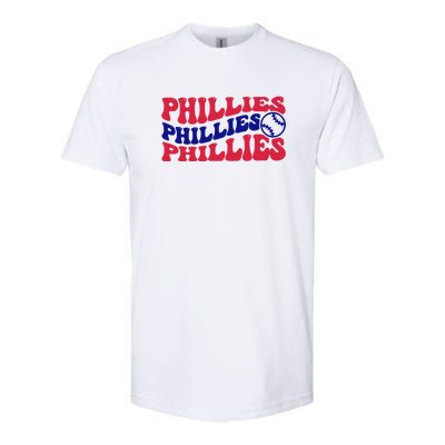 Philadelphia Phillies Est 1883 Baseball Lover Trending For Baseball Lover Softstyle® CVC T-Shirt