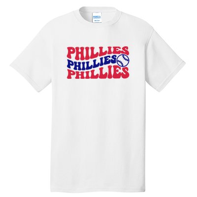 Philadelphia Phillies Est 1883 Baseball Lover Trending For Baseball Lover Tall T-Shirt