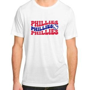 Philadelphia Phillies Est 1883 Baseball Lover Trending For Baseball Lover Adult ChromaSoft Performance T-Shirt