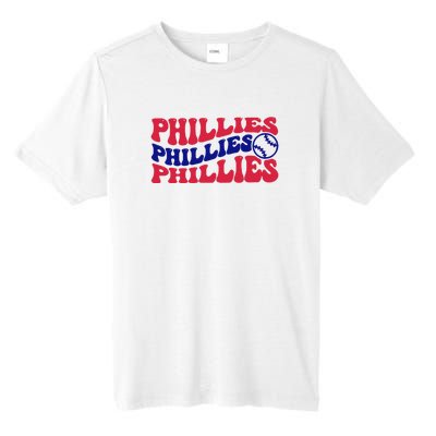 Philadelphia Phillies Est 1883 Baseball Lover Trending For Baseball Lover Tall Fusion ChromaSoft Performance T-Shirt