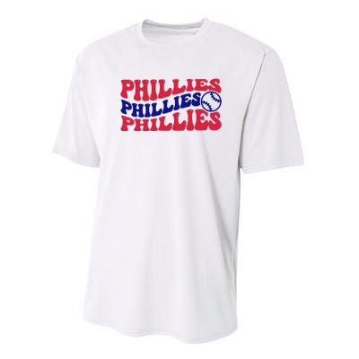 Philadelphia Phillies Est 1883 Baseball Lover Trending For Baseball Lover Performance Sprint T-Shirt