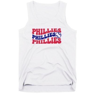 Philadelphia Phillies Est 1883 Baseball Lover Trending For Baseball Lover Tank Top