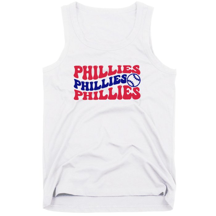 Philadelphia Phillies Est 1883 Baseball Lover Trending For Baseball Lover Tank Top