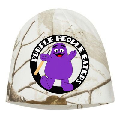 Purple People Eaters Softball Team Denver Church Merch Kati - Camo Knit Beanie