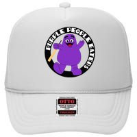 Purple People Eaters Softball Team Denver Church Merch High Crown Mesh Back Trucker Hat