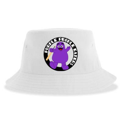 Purple People Eaters Softball Team Denver Church Merch Sustainable Bucket Hat