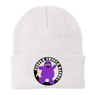 Purple People Eaters Softball Team Denver Church Merch Knit Cap Winter Beanie