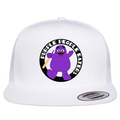 Purple People Eaters Softball Team Denver Church Merch Flat Bill Trucker Hat