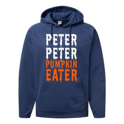 Peter Pumpkin Eater Halloween Costume Couple Performance Fleece Hoodie