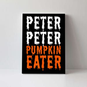 Peter Pumpkin Eater Halloween Costume Couple Men Canvas