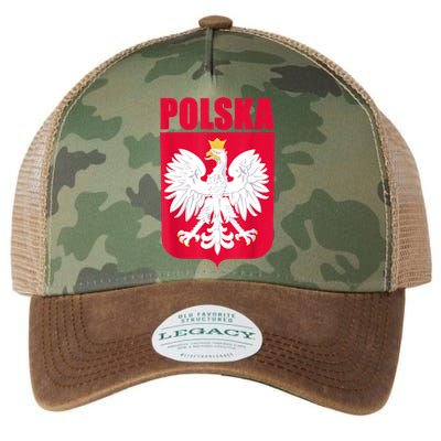 Polska Poland Eagle Polish Soccer Team Flag Jersey Fans Legacy Tie Dye Trucker Hat