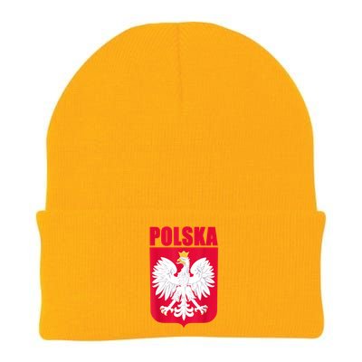 Polska Poland Eagle Polish Soccer Team Flag Jersey Fans Knit Cap Winter Beanie