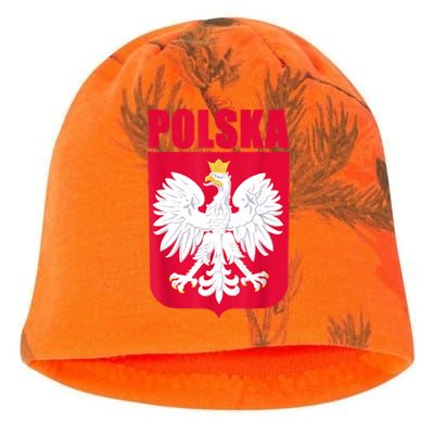 Polska Poland Eagle Polish Soccer Team Flag Jersey Fans Kati - Camo Knit Beanie