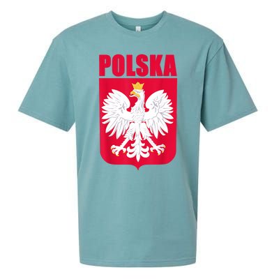 Polska Poland Eagle Polish Soccer Team Flag Jersey Fans Sueded Cloud Jersey T-Shirt