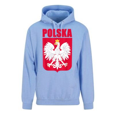 Polska Poland Eagle Polish Soccer Team Flag Jersey Fans Unisex Surf Hoodie