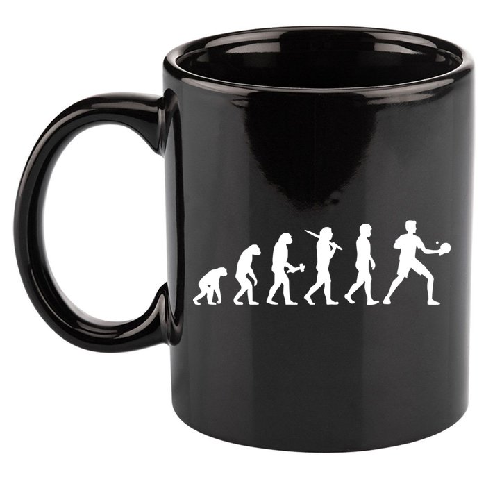 Ping Pong Evolution Table Tennis Meaningful Gift 11oz C Handle Ceramic Mug