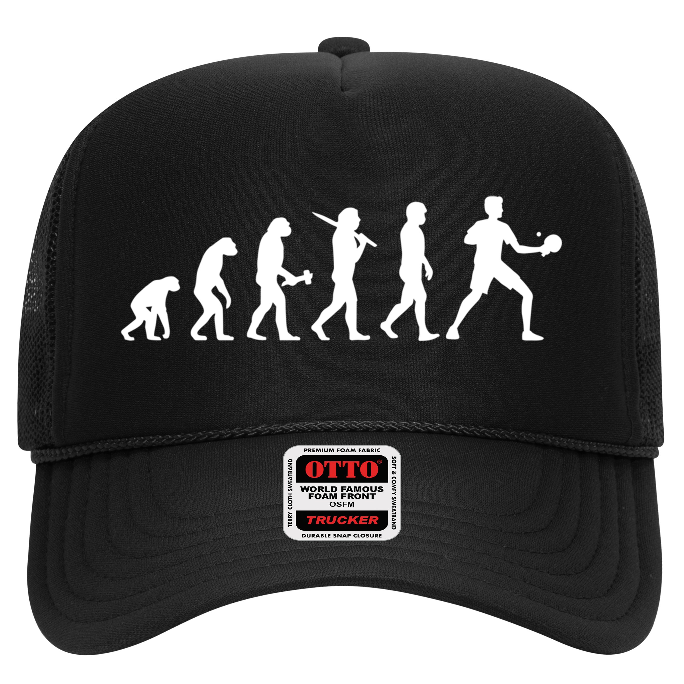 Ping Pong Evolution Table Tennis Meaningful Gift Hat