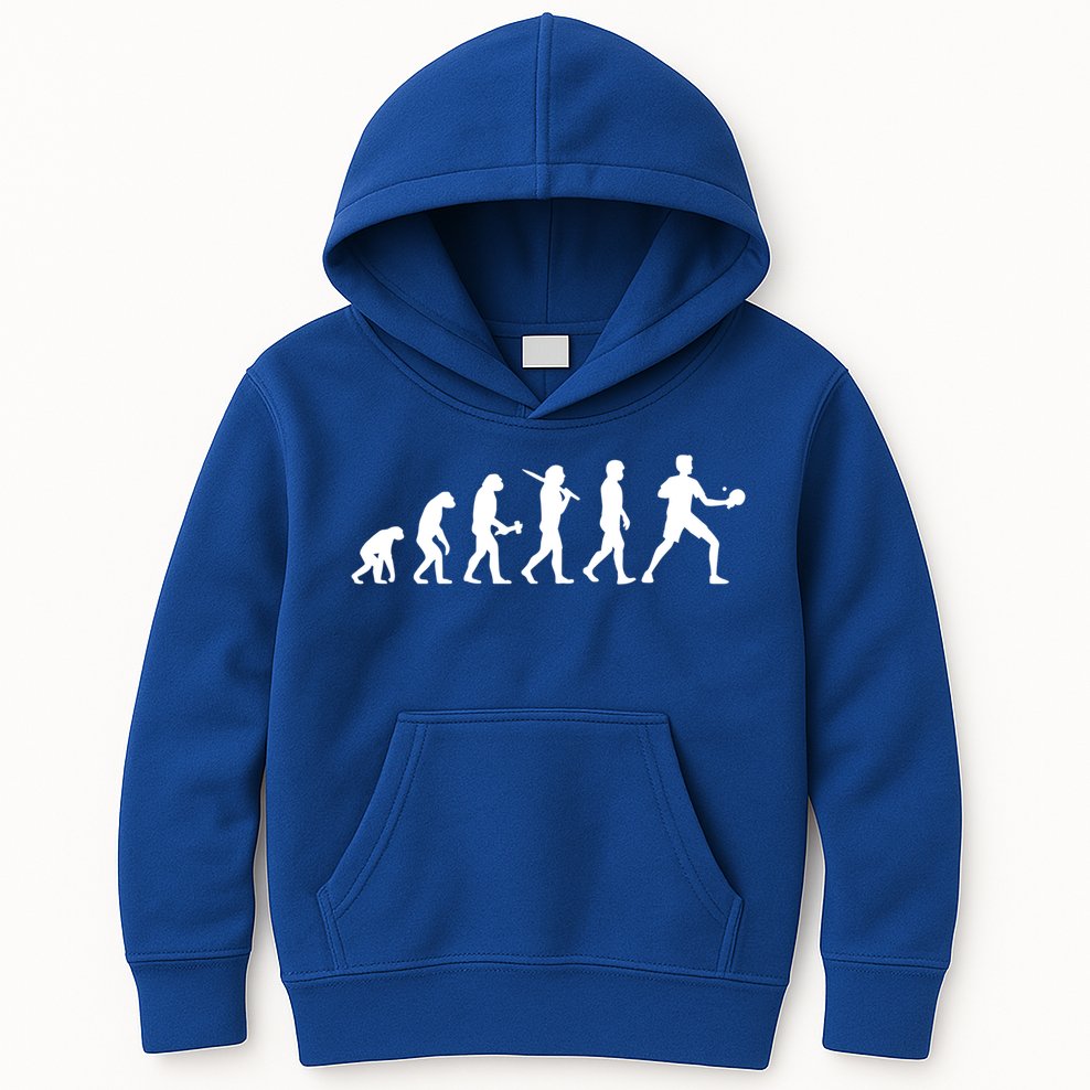 Ping Pong Evolution Table Tennis Meaningful Gift Kids Hoodie