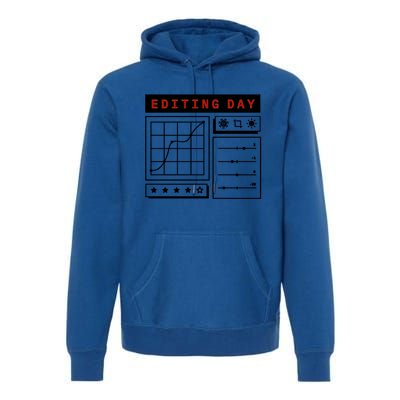 Photographer Photo Editing Day Camera Photography Great Gift Premium Hoodie