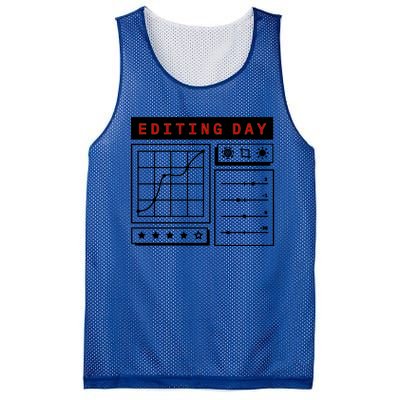 Photographer Photo Editing Day Camera Photography Great Gift Mesh Reversible Basketball Jersey Tank