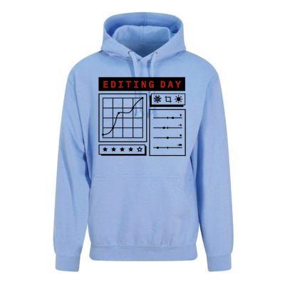 Photographer Photo Editing Day Camera Photography Great Gift Unisex Surf Hoodie