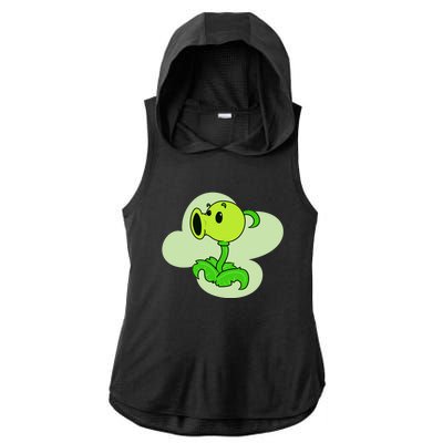 Peashooter Ladies PosiCharge Tri-Blend Wicking Draft Hoodie Tank