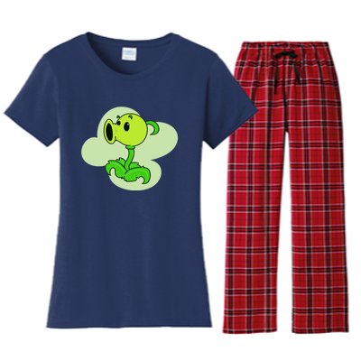 Peashooter Women's Flannel Pajama Set