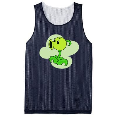 Peashooter Mesh Reversible Basketball Jersey Tank