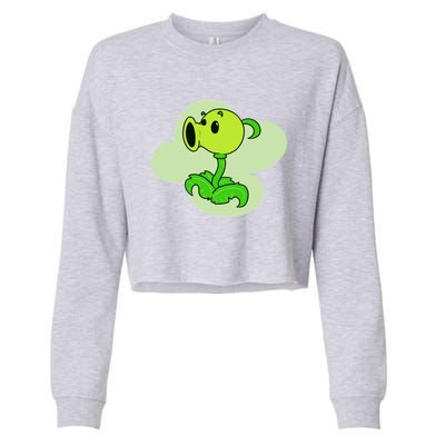 Peashooter Cropped Pullover Crew