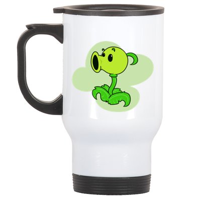 Peashooter Stainless Steel Travel Mug