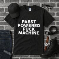 Pabst Powered Fck Machine Tall T-Shirt