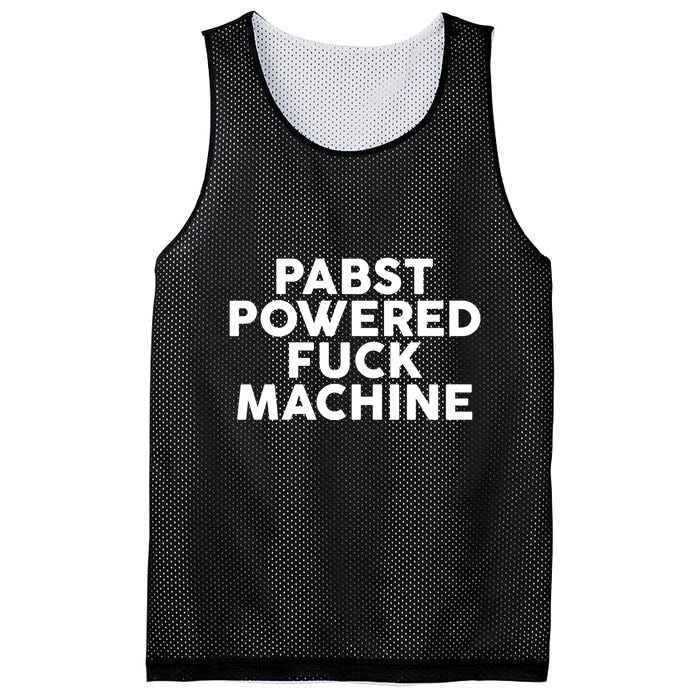 Pabst Powered Fck Machine Mesh Reversible Basketball Jersey Tank