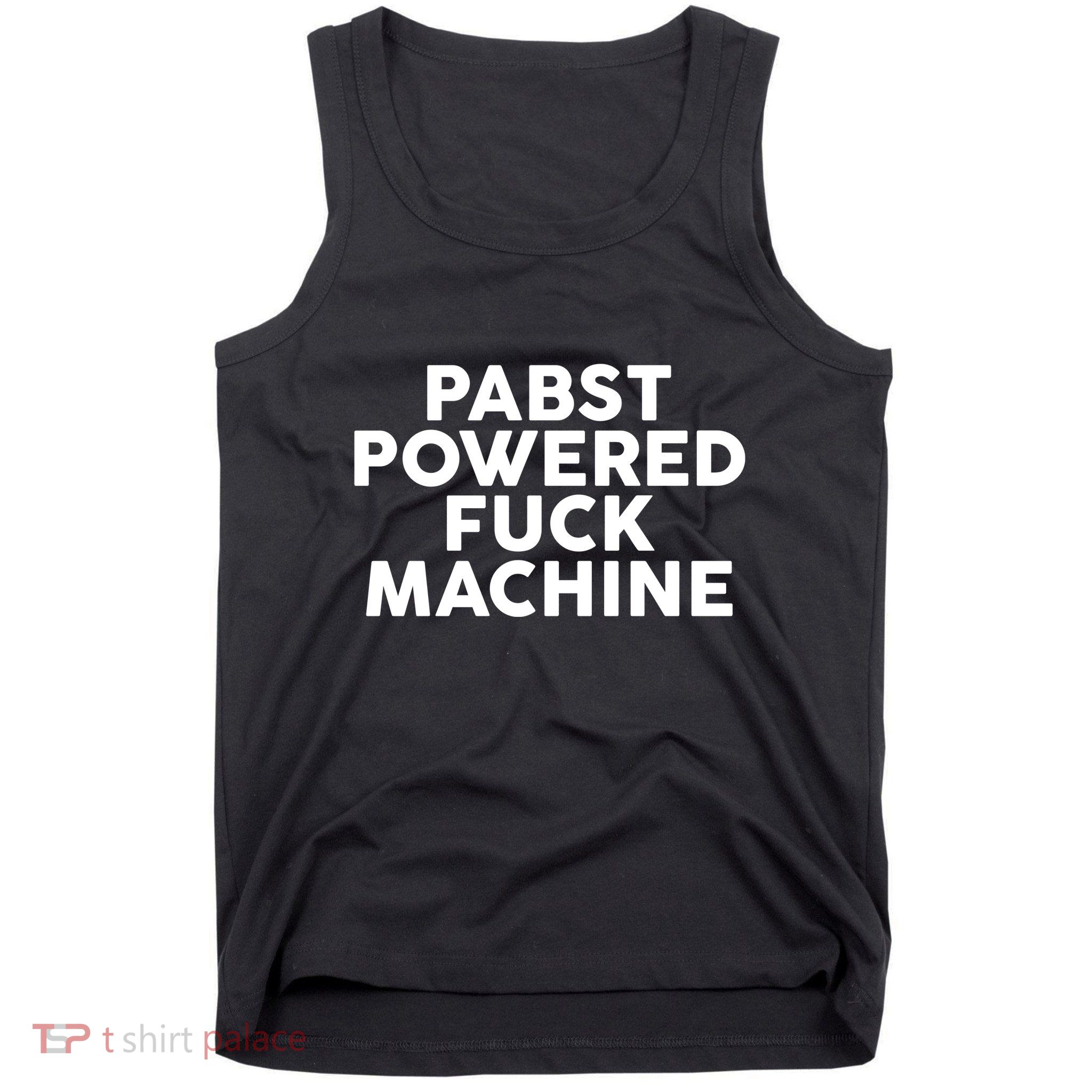 Pabst Powered Fck Machine Tank Top