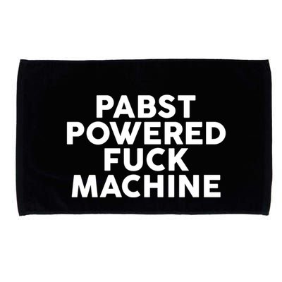 Pabst Powered Fck Machine Microfiber Hand Towel