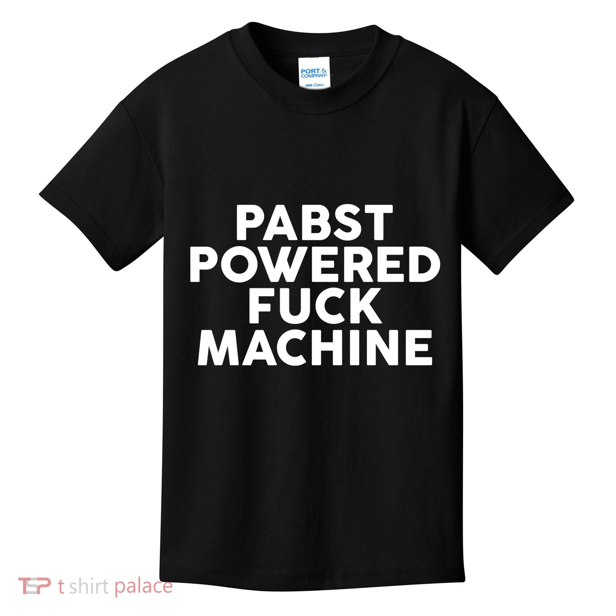 Pabst Powered Fck Machine Kids T-Shirt