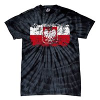 Poland Polska Flag Tie-Dye T-Shirt