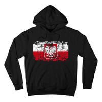 Poland Polska Flag Tall Hoodie