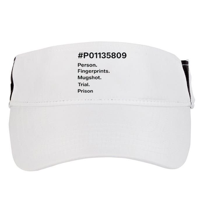 P01135809 Person Fingerprints Mugshot Trial Prison Adult Drive Performance Visor