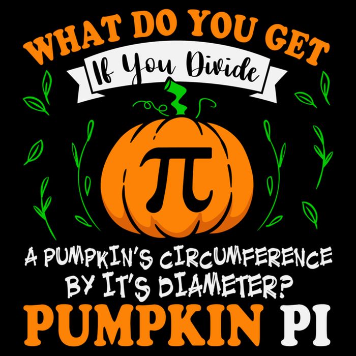 Pumpkin Pi Funny Halloween Thanksgiving Pie Math Pi Day Gift Youth Performance Sprint T-Shirt