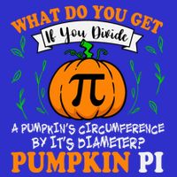 Pumpkin Pi Funny Halloween Thanksgiving Pie Math Pi Day Gift Button