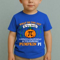 Pumpkin Pi Funny Halloween Thanksgiving Pie Math Pi Day Gift Toddler T-Shirt