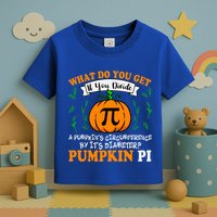 Pumpkin Pi Funny Halloween Thanksgiving Pie Math Pi Day Gift Toddler T-Shirt