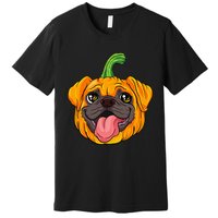 Pugkin Pupkin Festive Fall Dog Costume Premium T-Shirt