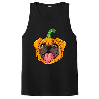 Pugkin Pupkin Festive Fall Dog Costume PosiCharge Competitor Tank