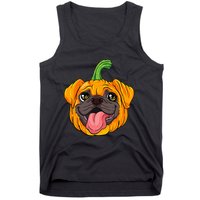 Pugkin Pupkin Festive Fall Dog Costume Tank Top