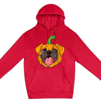 Pugkin Pupkin Festive Fall Dog Costume Premium Pullover Hoodie