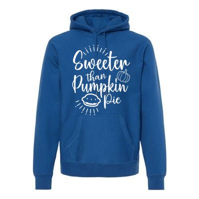 Pumkin Pie For Halloween Thanksgiving Christmas Pie Lover Cool Gift Premium Hoodie