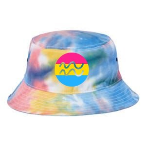 Pansexual Pride Flag Aquarius Horoscope Zodiac Sign Birthday Cool Gift Tie Dye Newport Bucket Hat