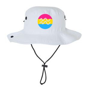 Pansexual Pride Flag Aquarius Horoscope Zodiac Sign Birthday Cool Gift Legacy Cool Fit Booney Bucket Hat