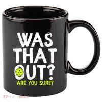 Pickleball Player Funny Sayings 11oz C Handle Ceramic Mug